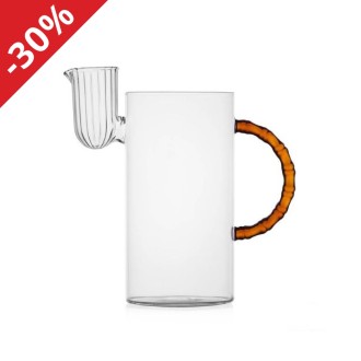 Carafa din sticla borosilicata, 18/22 cm, Rivoli - designer Mario Trimarchi - ICHENDORF